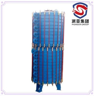 Конденсатор со стеклянной облицовкой пористых пластин